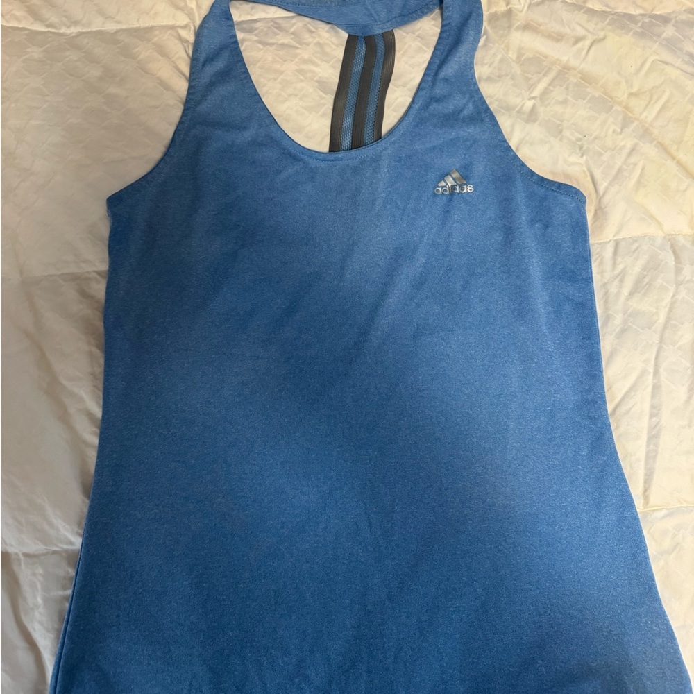 Adidas Women's Vibrant Blue Racerback Tank